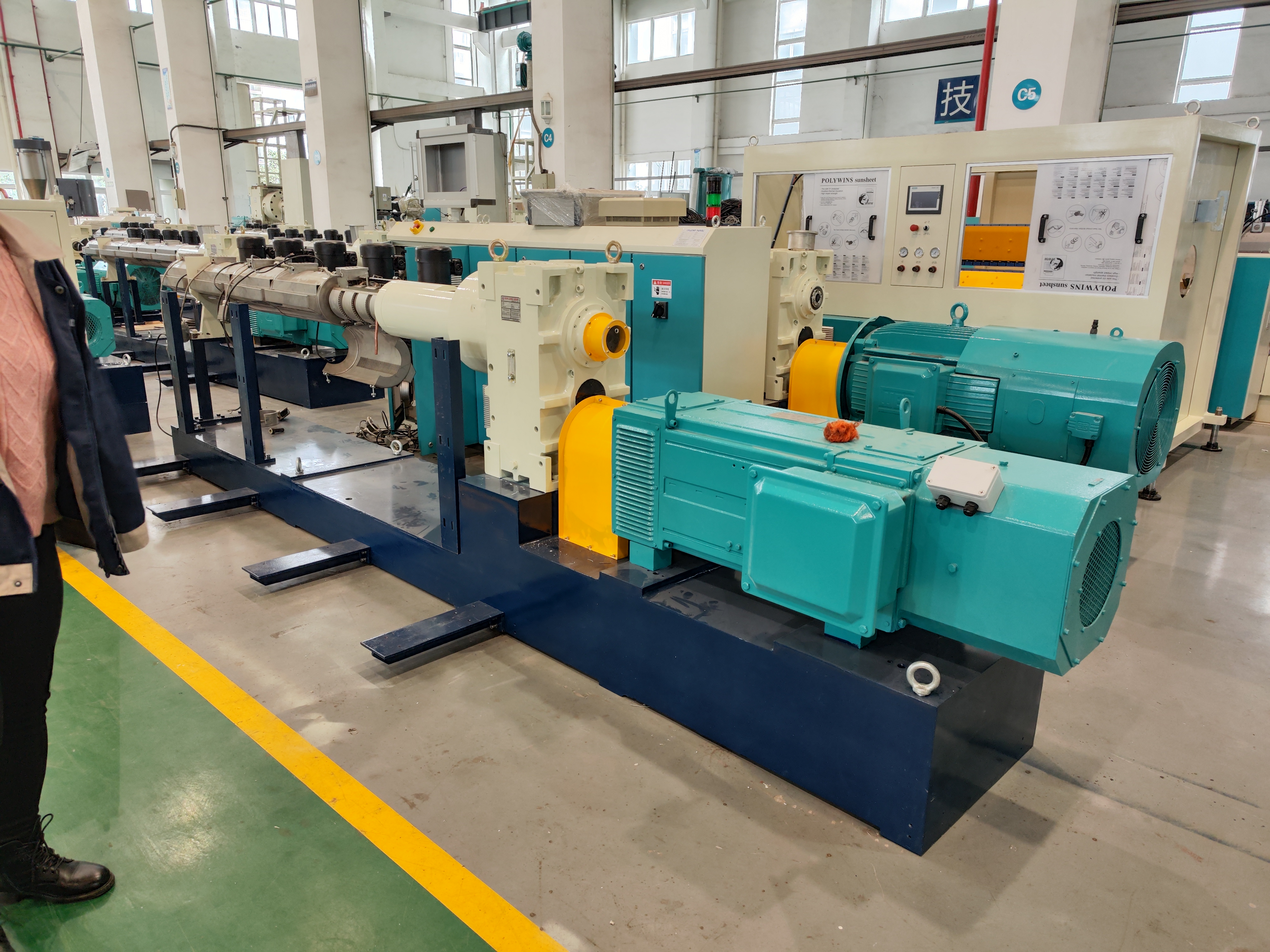 پلاسٹک 2 کے لیے YJP متغیر رفتار AC موٹر